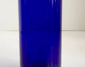 Cobalt Blue 16 Ounce Highball Tumbler Glass