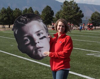 PhatFace Custom Cutout Giant Big Fat Head Photo 30"