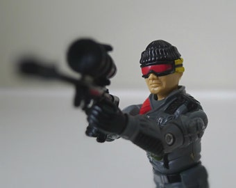 GI Joe Action Figure, Low Light the Sniper, 1980s Hasbro GI Joe Figure, GI Joe Toy, Fathers Day Gift for Men, Military Gift, Dad Gift