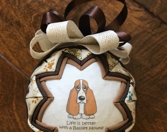 Life Is Better With A Bassett ornament