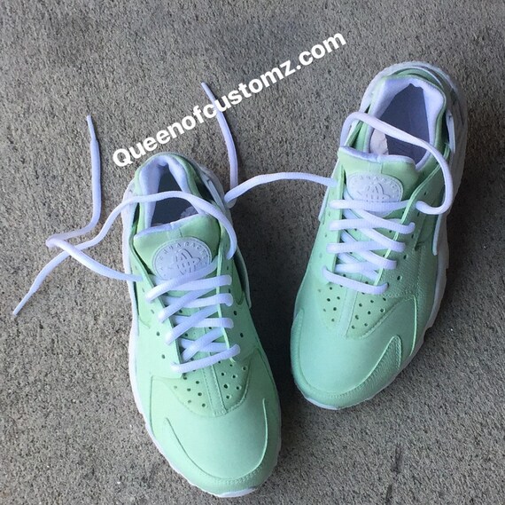 nike huarache mint