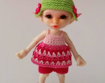 Realpuki 4 Pc Outfit Set Little Flowers