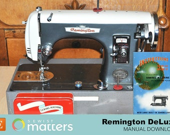 Remington Deluxe Sewing Machine Manual PDF Download