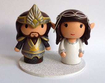 Wedding Cake Topper Lord of the Rings Cake Topper Gimli