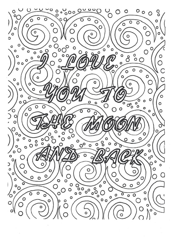 31+ mothers day grandma coloring pages I love you to the moon and back coloring page