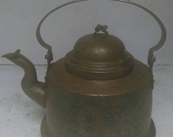 copper tea pot or kettle