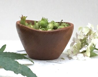 Bowl teak vintage - Mid century teak bowl