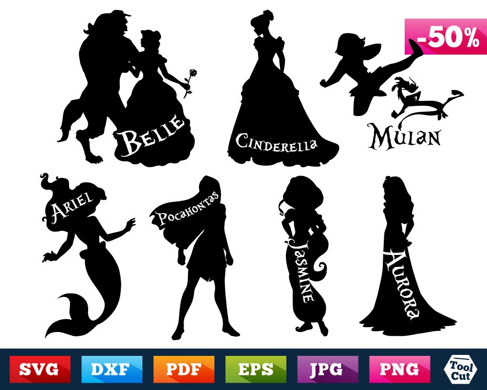 Free Free Svg Disney Princess 19 SVG PNG EPS DXF File