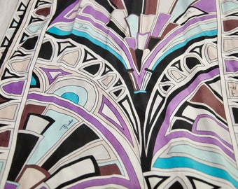 Vintage Emilio Pucci Long Silk Scarf