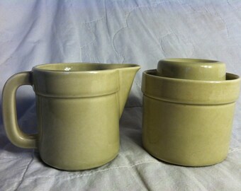 CLASSIC PFALTZGRAFF Mint Mocha Cream and Sugar SET