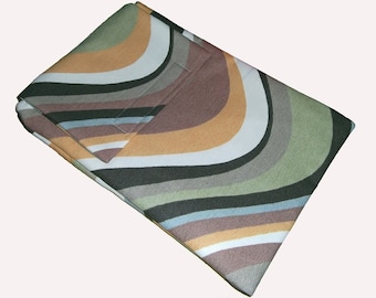 Brown Retro Inspired Swirl eReader Laptop Case Cover Bag fits Kindle Tablet - Gift Idea