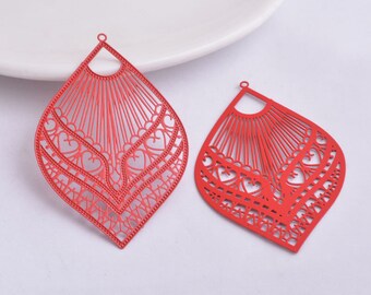 prints 2 drop red 59 x 39 mm