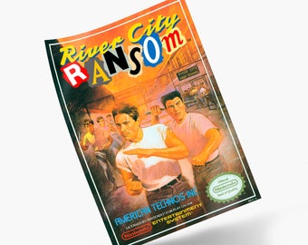 River City Ransom NES Print