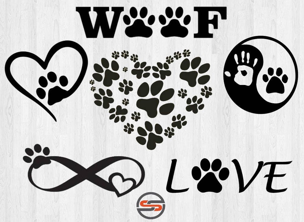Free Free Paw Print With Name Svg 712 SVG PNG EPS DXF File