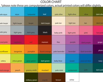 Custom Color Chart Swatch Book Swatchbook