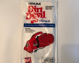 Dirt Devil Royal Hand Vac Refill Bags Vacuums