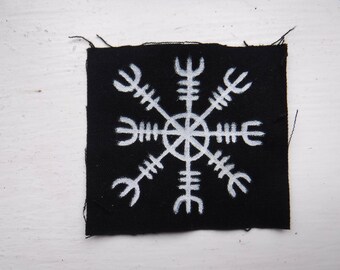 Helm Of Awe - Icelandic Viking Galdrastafir Sigil Patch