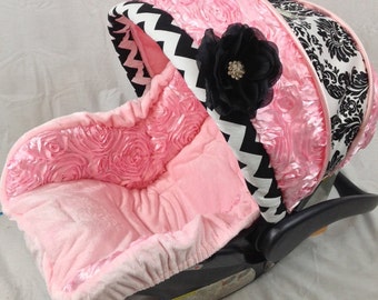 Custom Infant Car Seat Cover 4 PC Infant Car Seat Covers Custom Infant Car Seat Cover 4 PC Infant Car Seat Covers