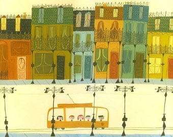 New Orleans. Limited edition print by Matte Stephens.