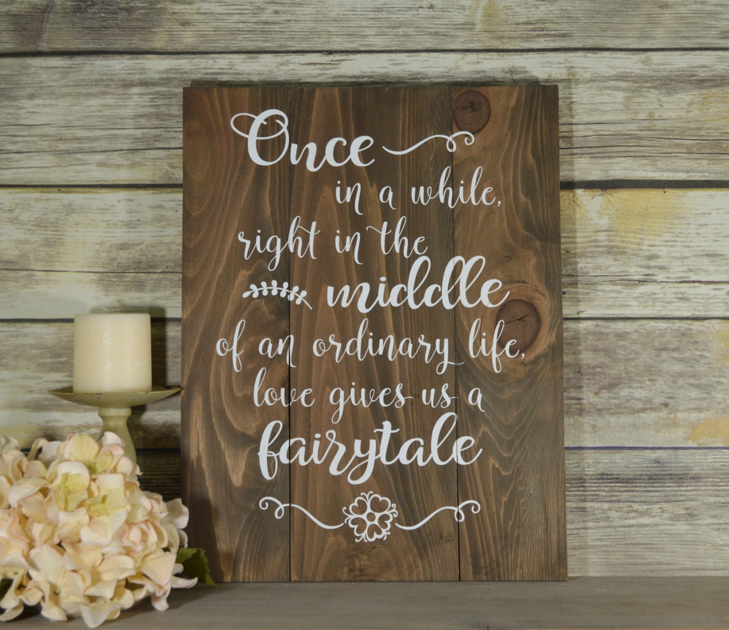 Rustic Wood Wedding Signs 2