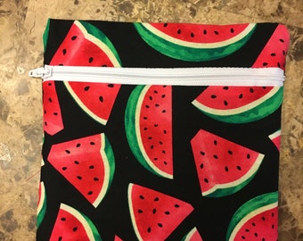 Watermelon Reusable Snack Bag
