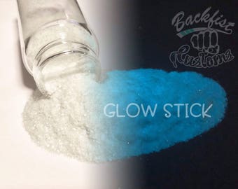 GLOW STICK || Opaque Chunky Phosphorescent Glitter, Glow in the Dark