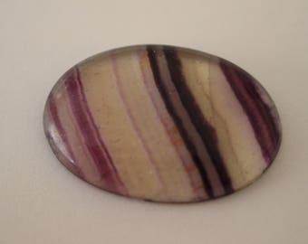 Rainbow fluorite Cabochon