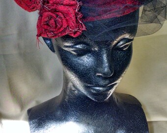 Pillbox hat, Red pillbox hat