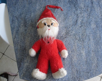 old stuffed straw Christmas dad 43 cm very good condition