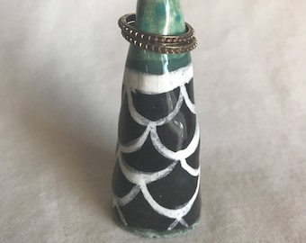 Handmade Ceramic Ring Holder