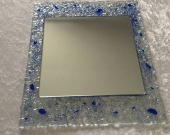 mirror on fused glass plate