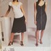DKNY Vogue Patterns 2741 Misses' Sleeveless Dress, Top & Skirt (14-16-18) Uncut 2003