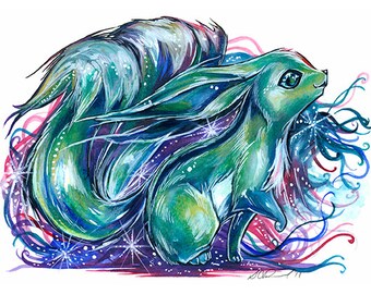 Print ~ Carbuncle ~ Final Fantasy
