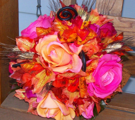Sunset Bridal Bouquet