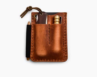The Duz-All ~ Leather EDC Wallet for Everyday Carry