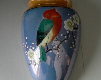 Vintage Japan Lusterware Wall Pocket
