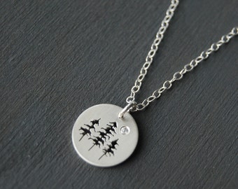 Sterling Silver Tree Pendant, Silver pendant, Small Silver Pendant, Silver Jewelry, Tree Pendant, West Coast Jewelry, Canadian Jewelry