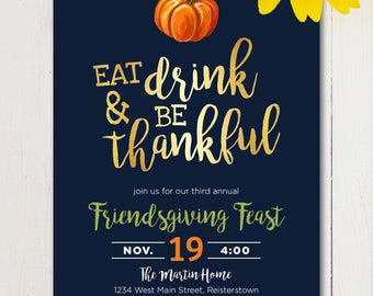friendsgiving invite