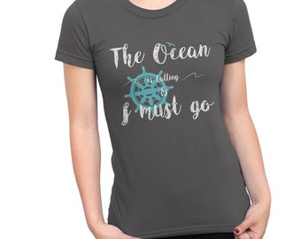 the ocean is calling t shirt