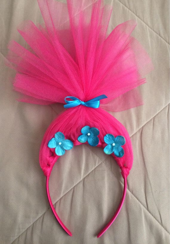 Princess Poppy Headband poppy headband trolls headband