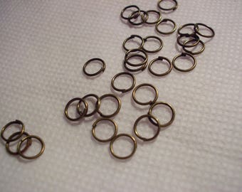set of 20 bronze 7 mm