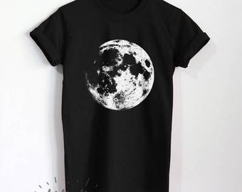 full moon tshirt etsy