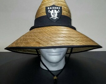 RAIDERS STRAW HATS