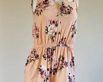 SALE** Nursing Romper, Breastfeeding Friendly Romper