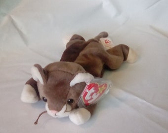 TY beanie baby POUNCE the cat