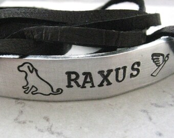 Pet Memorial Wrap Bracelet, Pet Loss Bracelet, Cat Memorial Bracelet, Dog Memorial bracelet, pet remembrance, Loss of pet, grief, grieving