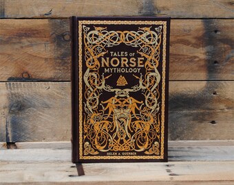 Hollow Book Safe - Tales of Norse Mythology - Leather Bound