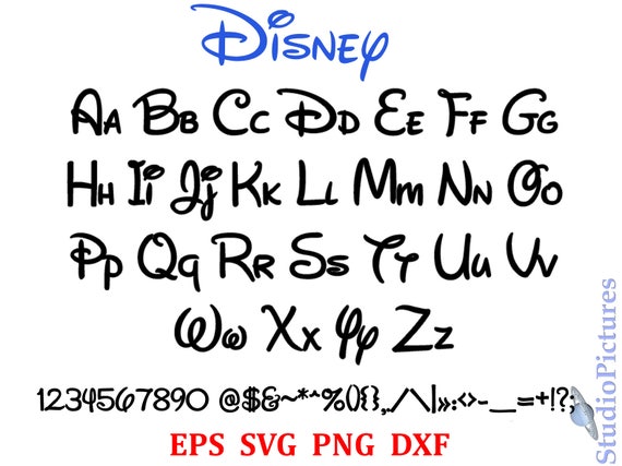 Free Free 244 Disney Princess Font Svg SVG PNG EPS DXF File