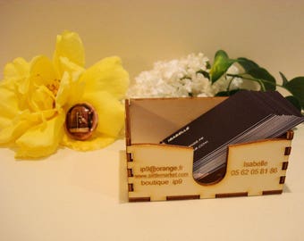 Box slide 1753 customizable business card