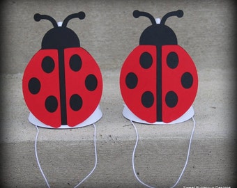 Ladybug Garden Party Hats